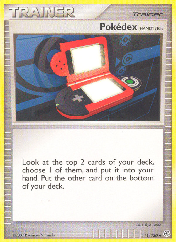 Diamond & Pearl Pokédex HANDY910is #111/130
